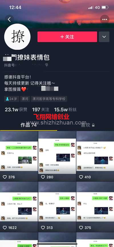 抖音表情包赚钱副业项目 玩手机赚钱一天三位数的图片 第1张 副业项目 第1张