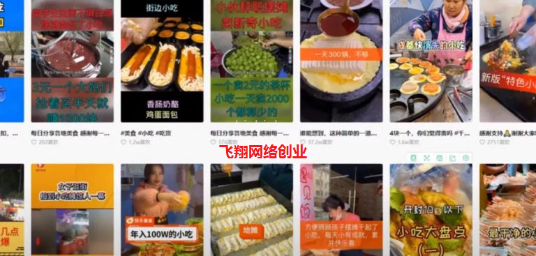 如何通过快手短视频做小吃赚钱培训项目的图片 第2张 小吃赚钱项目 第2张