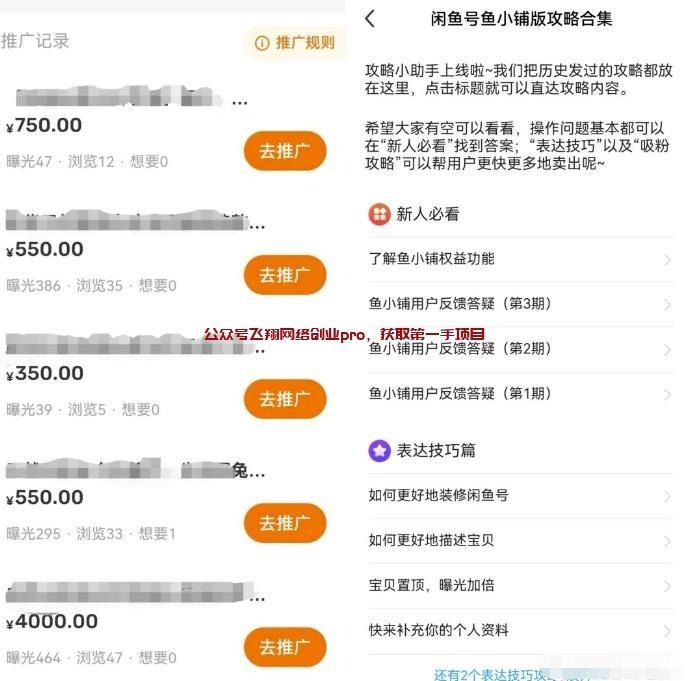 闲鱼日出几十单的心得的图片 第1张 闲鱼出单 第1张