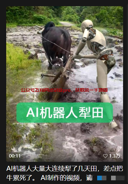 AI机器人视频制作玩法,适合各平台分成计划的图片 第3张 AI机器人视频 第3张